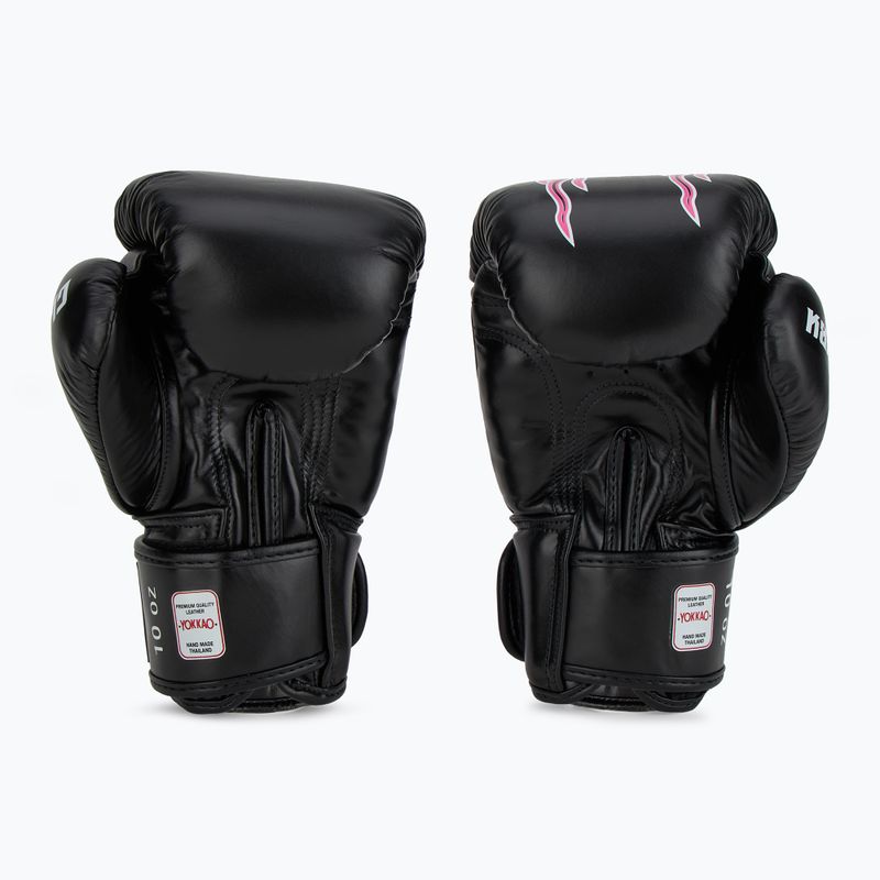 YOKKAO East Club Herren Boxhandschuhe schwarz 3