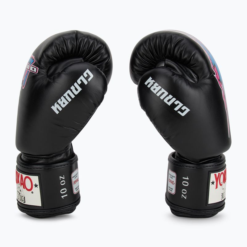 YOKKAO East Club Herren Boxhandschuhe schwarz 4