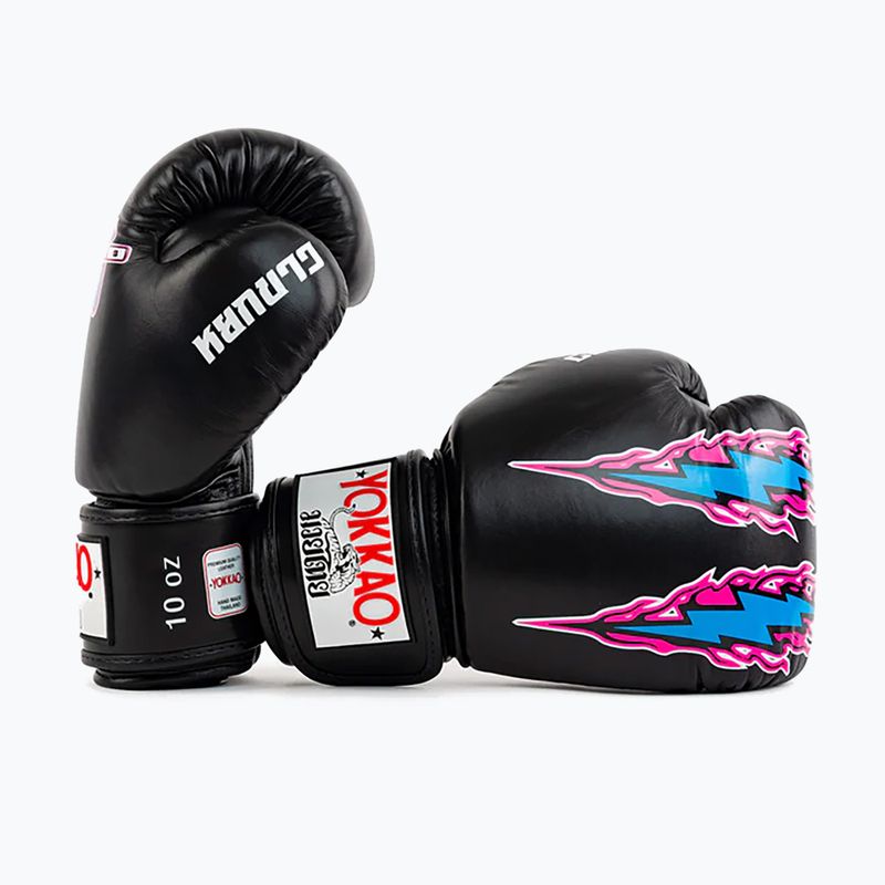 YOKKAO East Club Herren Boxhandschuhe schwarz 9