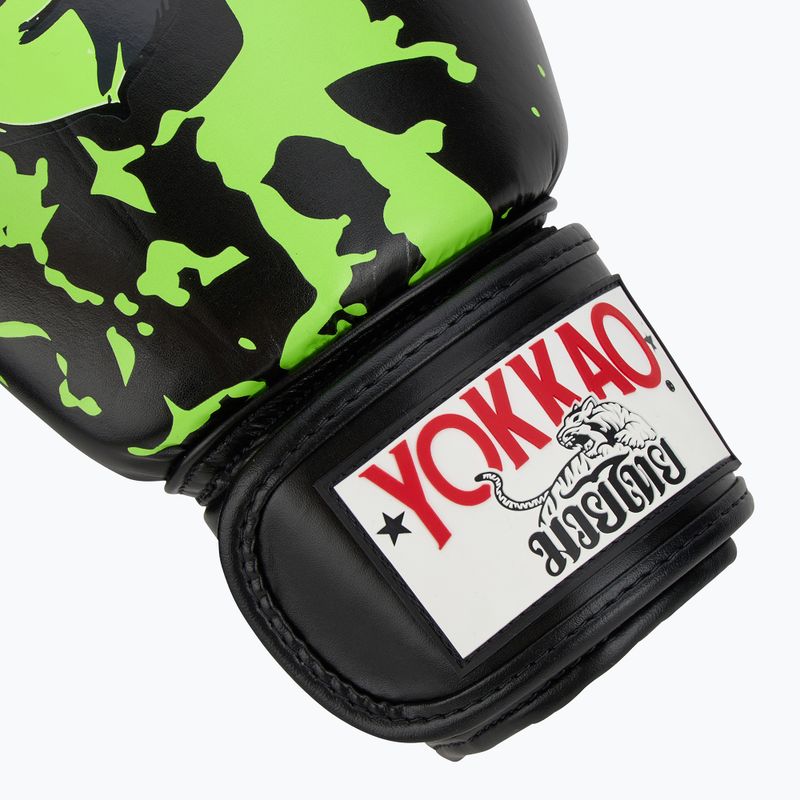 YOKKAO Angry Bull Herren Boxhandschuhe schwarz 6