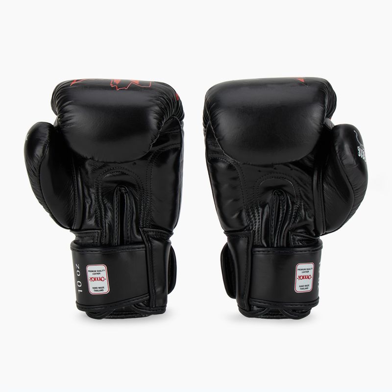 YOKKAO Fighter KO Herren Boxhandschuhe schwarz 3