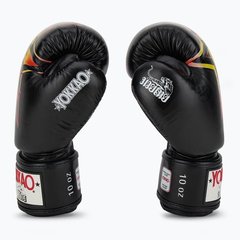 YOKKAO Fighter KO Herren Boxhandschuhe schwarz 4