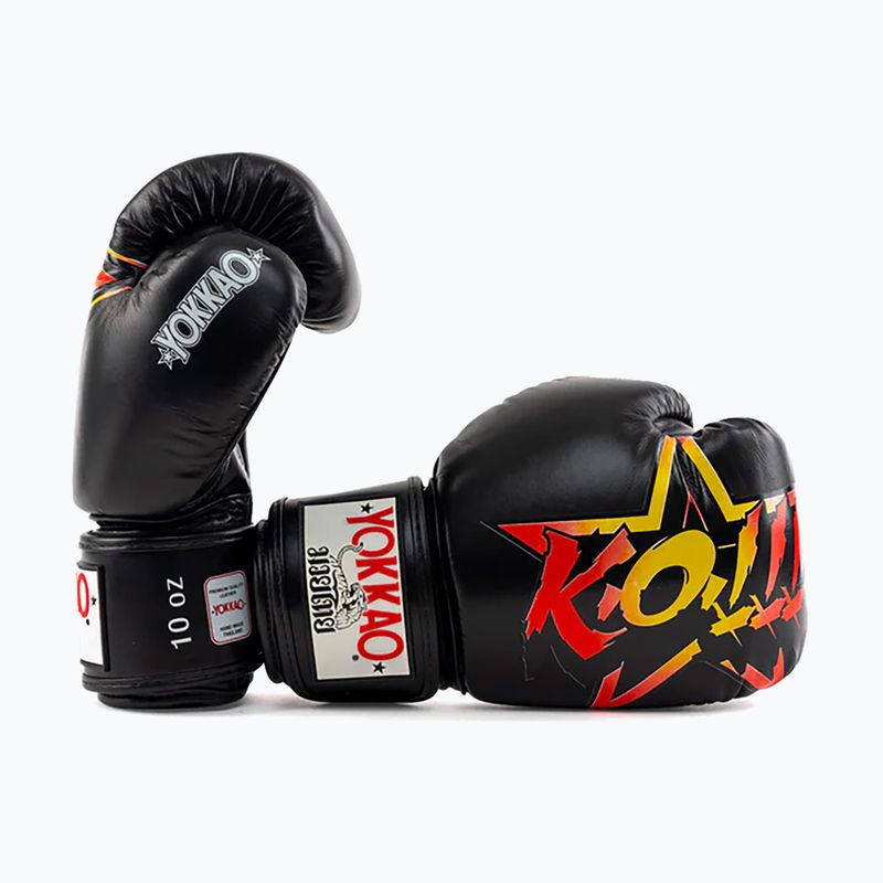 YOKKAO Fighter KO Herren Boxhandschuhe schwarz 8