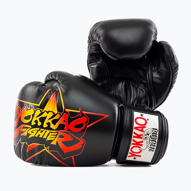 YOKKAO Fighter KO Herren Boxhandschuhe schwarz 9