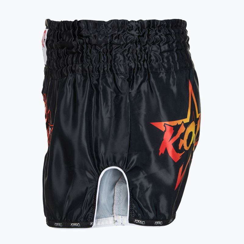Herren-Trainingsshorts YOKKAO Fighter KO Muay Thai black 3