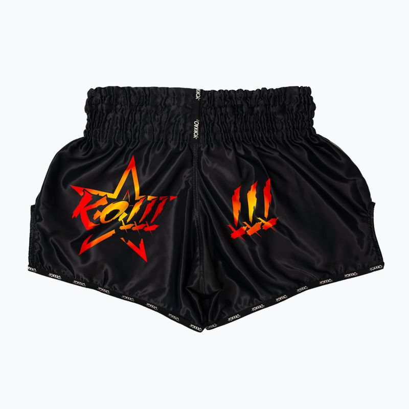 Herren-Trainingsshorts YOKKAO Fighter KO Muay Thai black 6