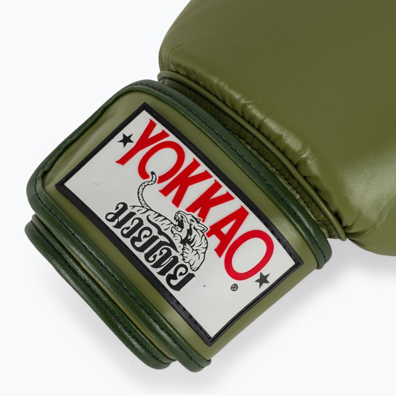 Boxhandschuhe YOKKAO Late Show Boxing olive 6