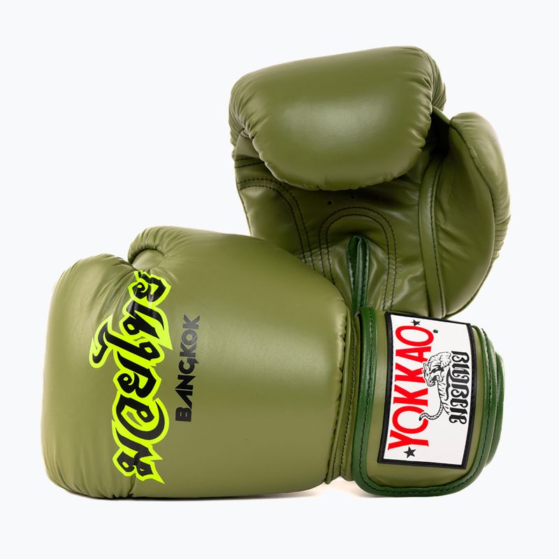 Boxhandschuhe YOKKAO Late Show Boxing olive