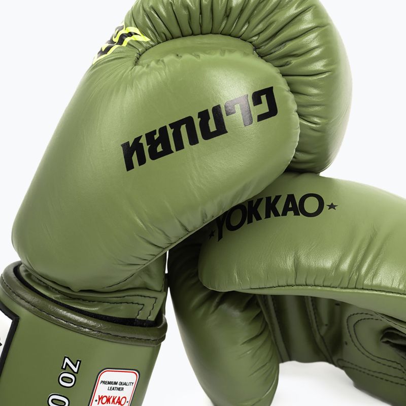 Boxhandschuhe YOKKAO Late Show Boxing olive 3