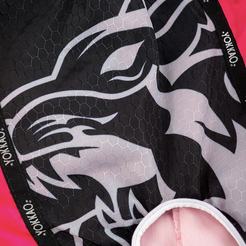 Herren-Trainingsshorts YOKKAO Original Muay Thai magenta 6