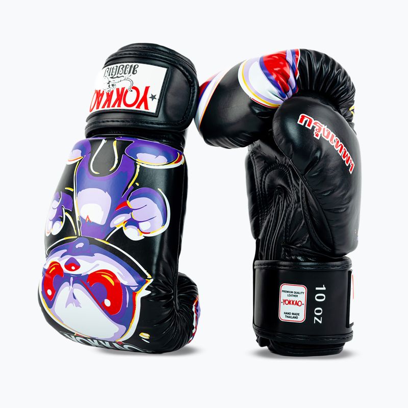 Boxhandschuhe YOKKAO Angry Rabbit Boxing black