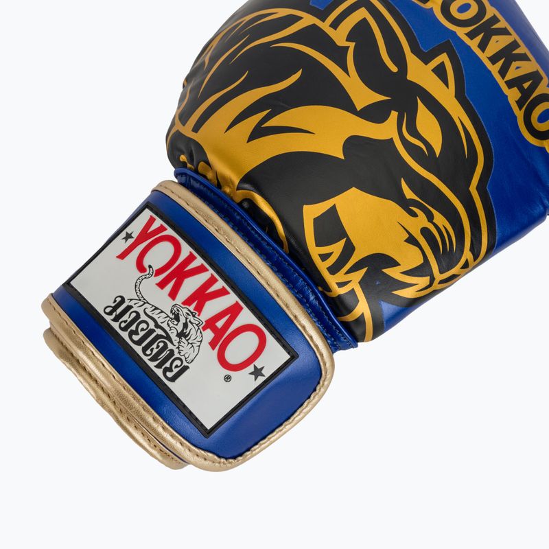 Boxhandschuhe YOKKAO Original Boxing Gloves electric blue 6