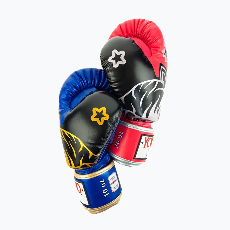 Boxhandschuhe YOKKAO Original Boxing Gloves electric blue 4