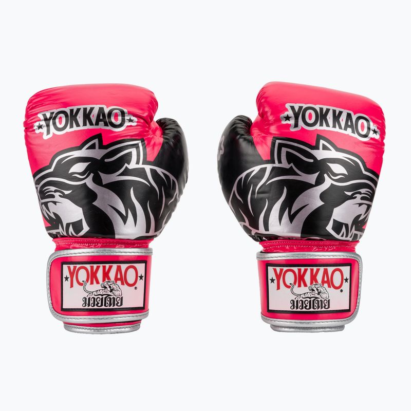 Boxhandschuhe YOKKAO Original Boxing Gloves fuchsia 2
