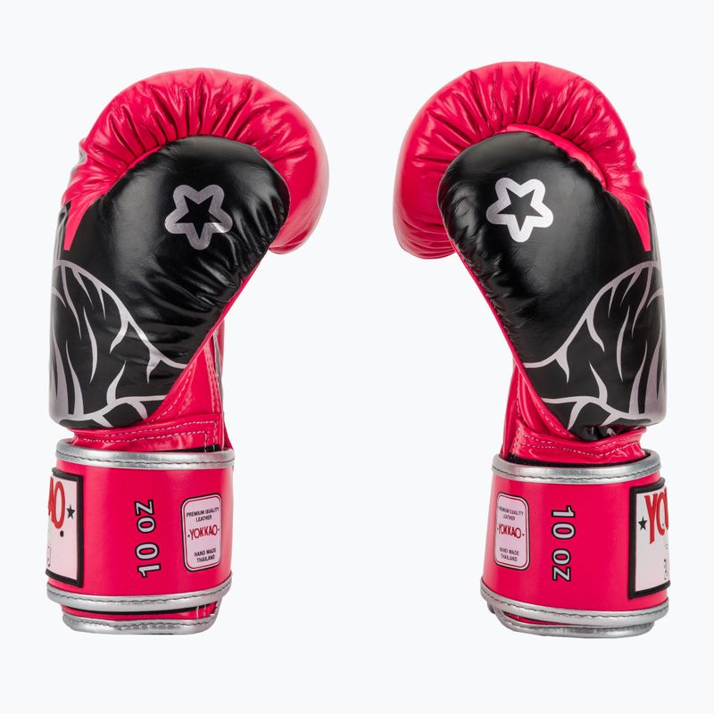 Boxhandschuhe YOKKAO Original Boxing Gloves fuchsia 4