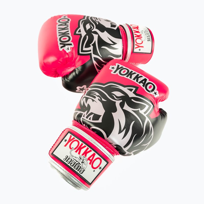 Boxhandschuhe YOKKAO Original Boxing Gloves fuchsia 4