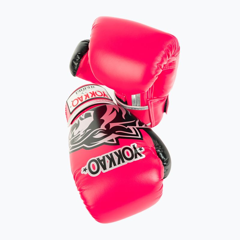 Boxhandschuhe YOKKAO Original Boxing Gloves fuchsia 5