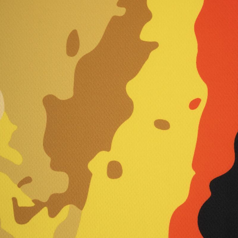 Trainingsshirt Herren YOKKAO Tiger Family Muay Thai Workout Tee gold 5