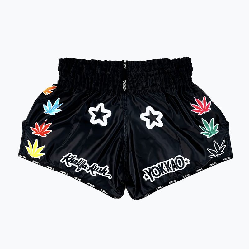 Trainingsshorts Herren YOKKAO Khalifa Kush Muay Thai black 2
