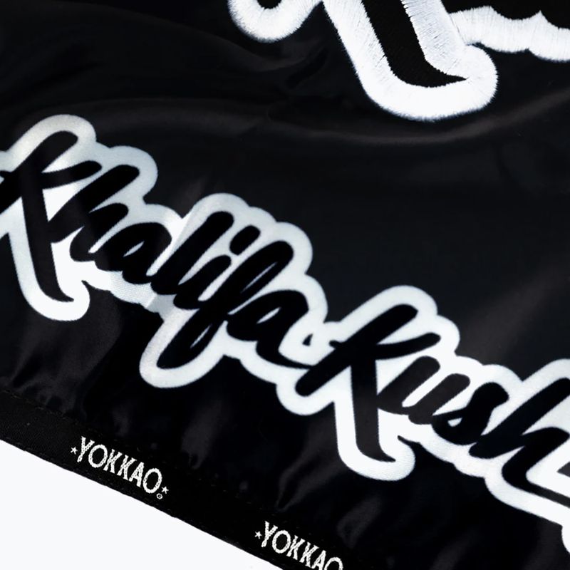 Herren-Trainingsshorts YOKKAO Khalifa Kush Muay Thai black 3
