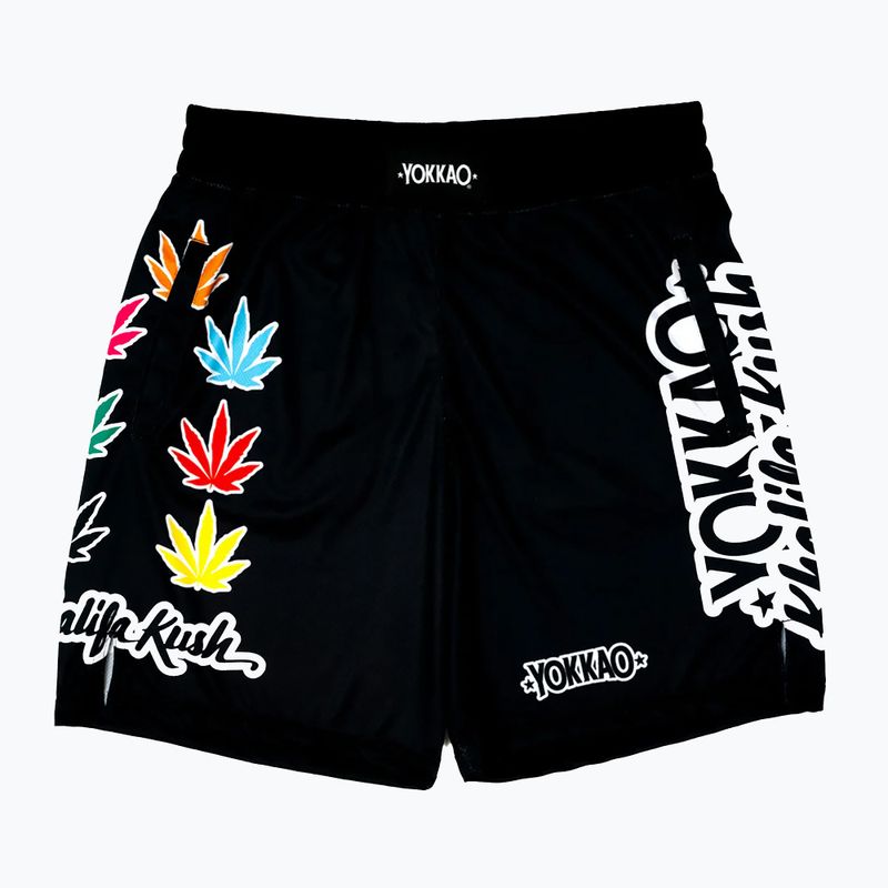 Trainingsshorts Herren YOKKAO Khalifa Kush Workout black