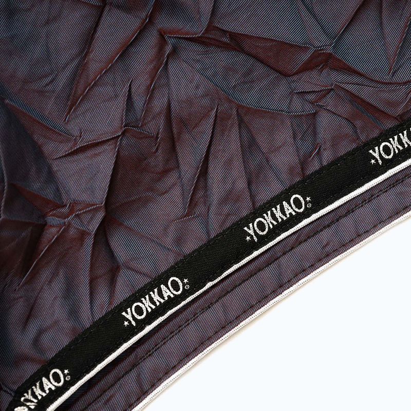 Trainingsshorts Herren YOKKAO Lunar Muay Thai iridescent blue grey 11