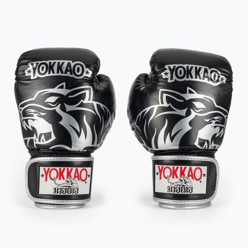 Boxhandschuhe YOKKAO Original Boxing Gloves absolute black 2