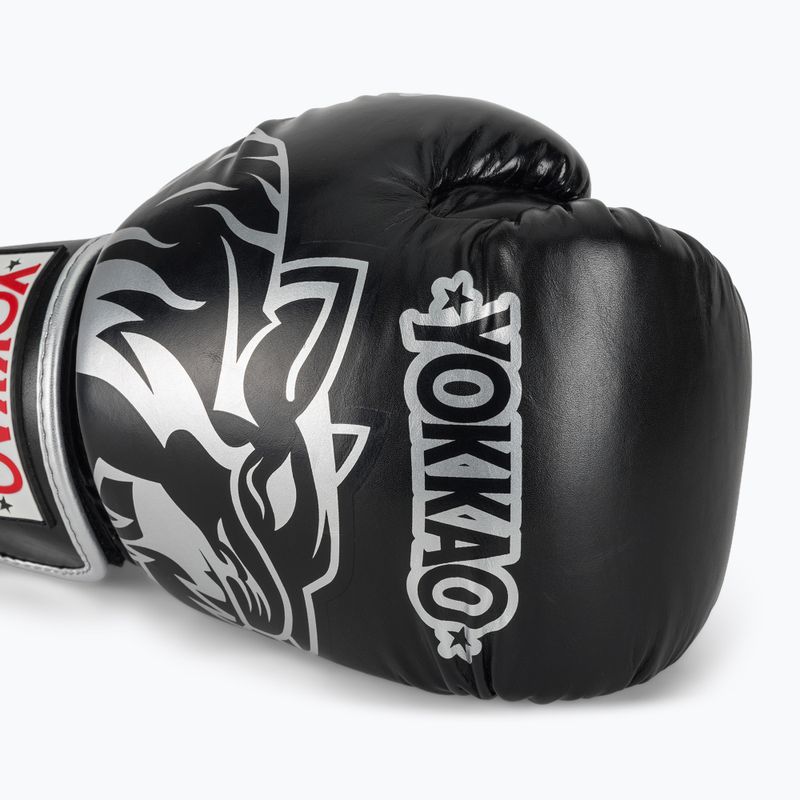 Boxhandschuhe YOKKAO Original Boxing Gloves absolute black 5