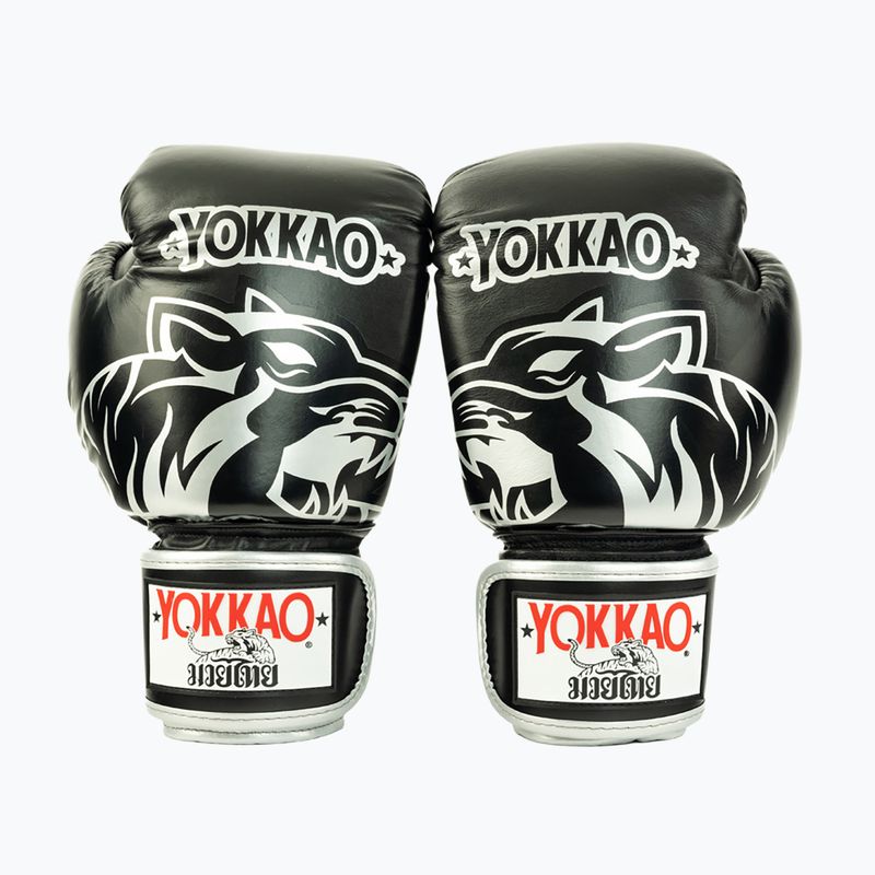 Boxhandschuhe YOKKAO Original Boxing Gloves absolute black 2