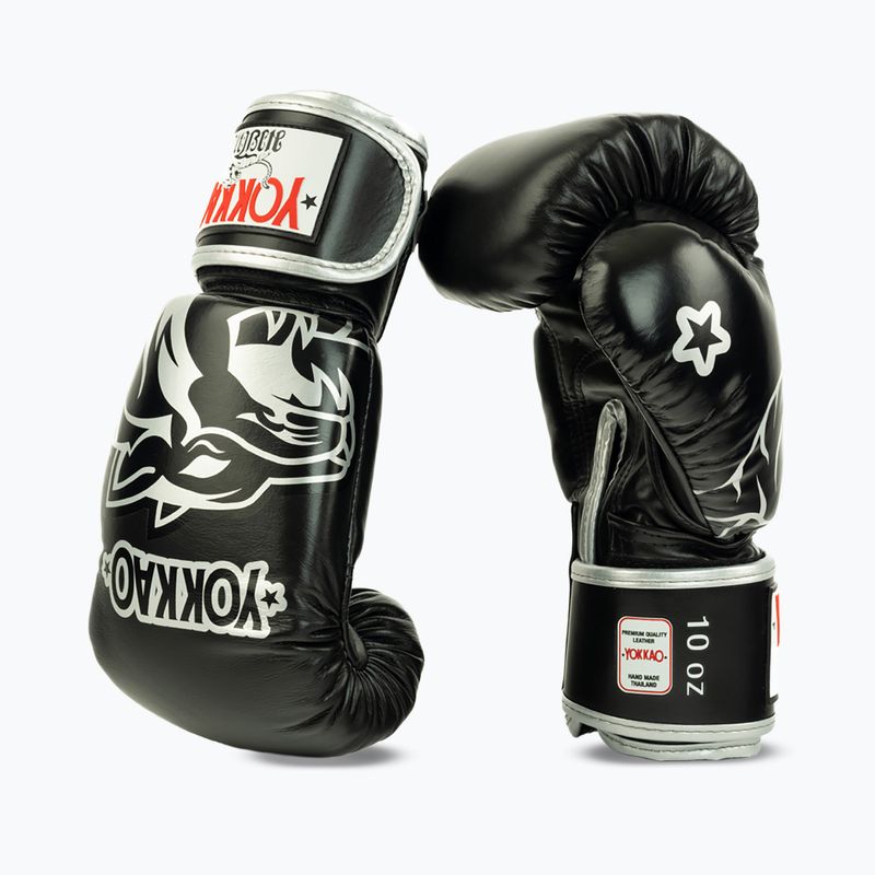 Boxhandschuhe YOKKAO Original Boxing Gloves absolute black 4