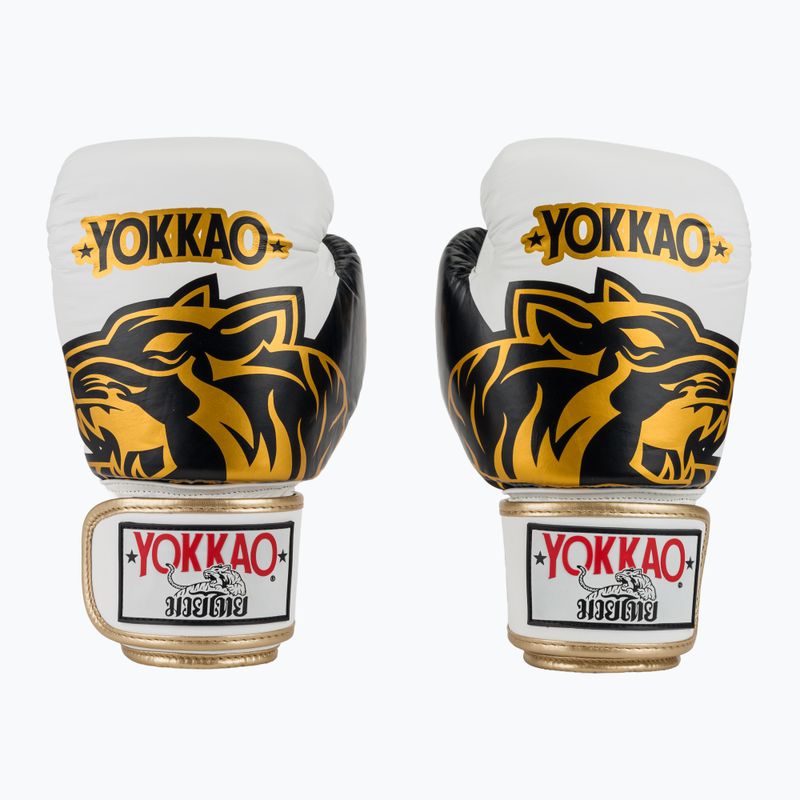 Boxhandschuhe YOKKAO Original Boxing Gloves absolute white 2