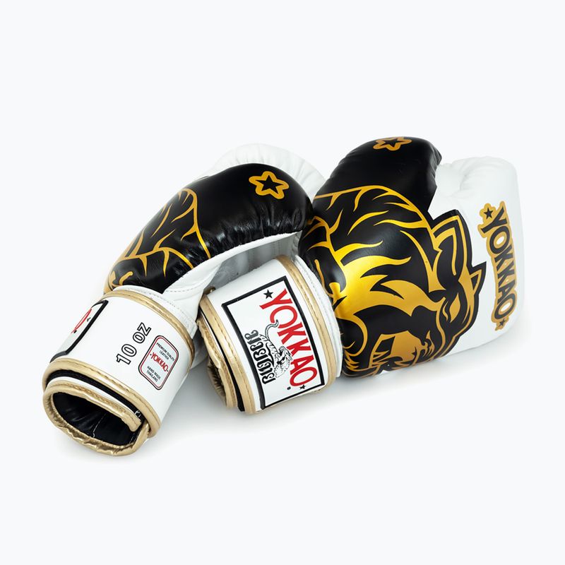 Boxhandschuhe YOKKAO Original Boxing Gloves absolute white 3