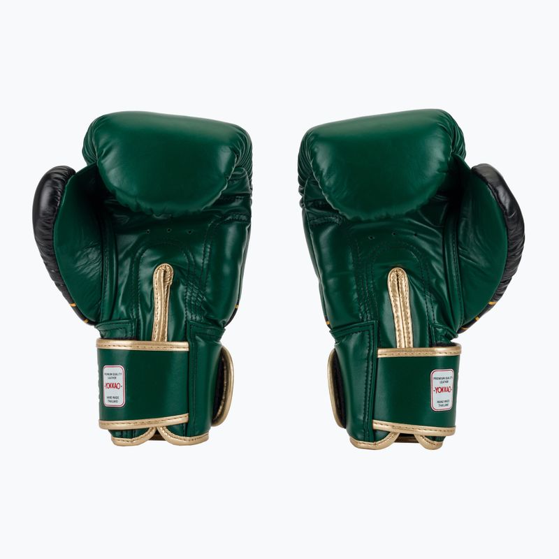 Boxhandschuhe YOKKAO Original Boxing Gloves forest green 3