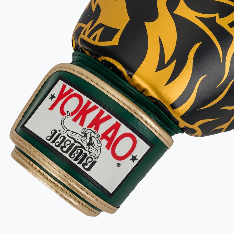 Boxhandschuhe YOKKAO Original Boxing Gloves forest green 6