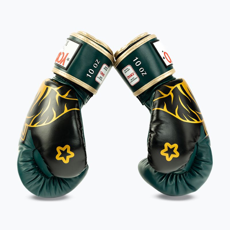 Boxhandschuhe YOKKAO Original Boxing Gloves forest green 6