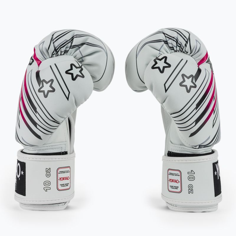 Boxhandschuhe YOKKAO Power Boxing white 4