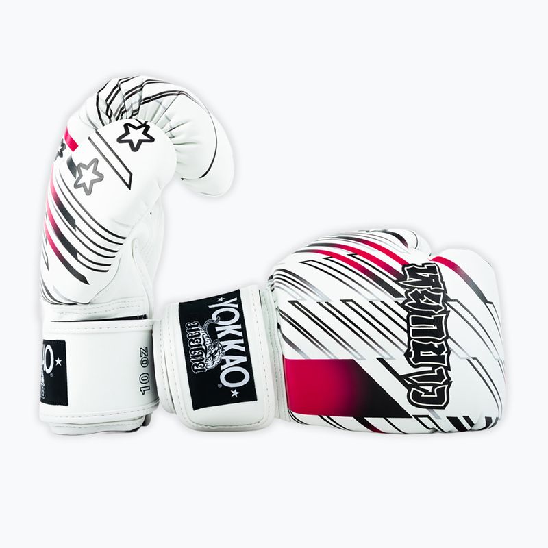 Boxhandschuhe YOKKAO Power Boxing white 2
