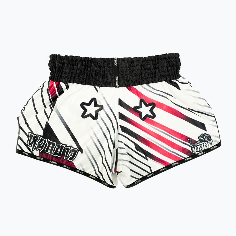 Trainingsshorts Herren YOKKAO Power Muay Thai white 2
