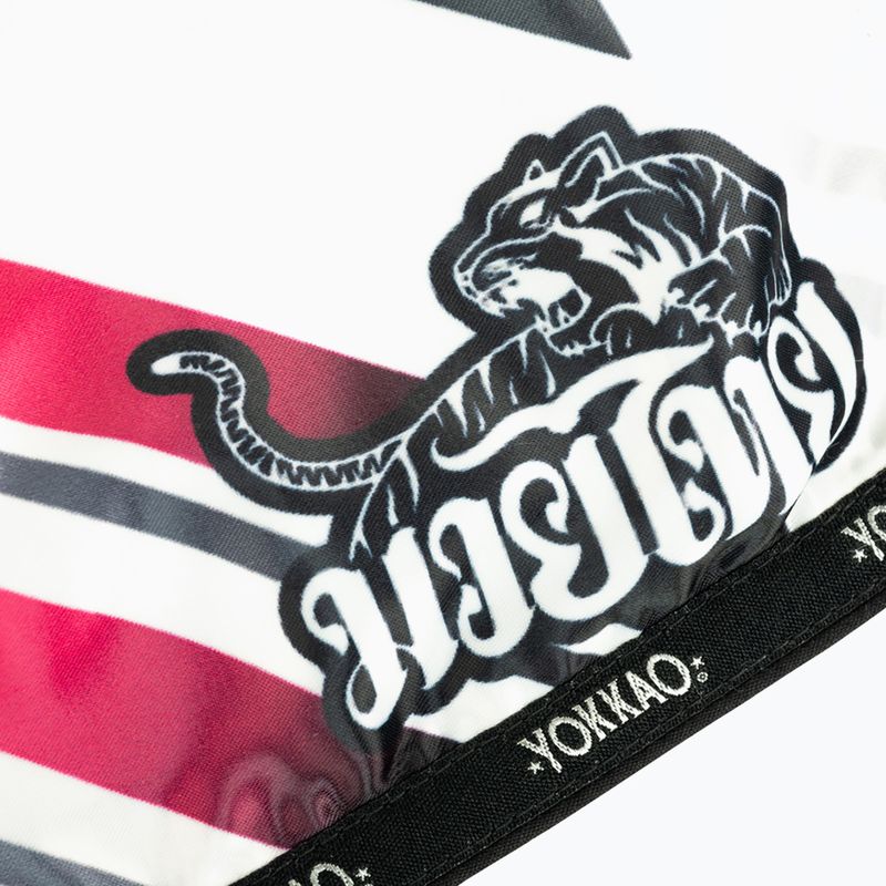 Herren-Trainingsshorts YOKKAO Power Muay Thai white 3