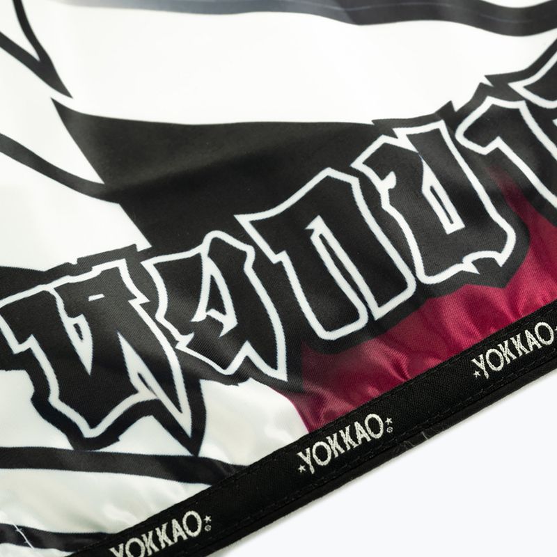 Herren-Trainingsshorts YOKKAO Power Muay Thai white 5