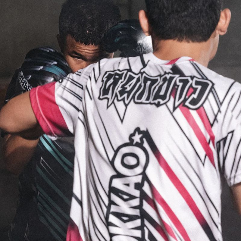 Trainings-T-Shirt Herren YOKKAO Power Workout white 4