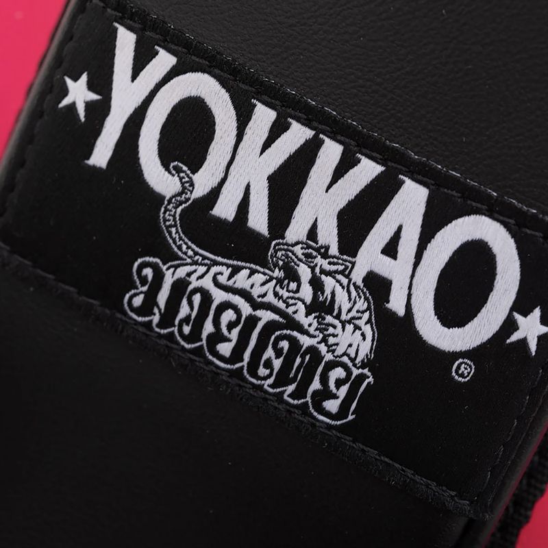 Pratzen YOKKAO Freestyle Kicking Pads 2 Stk. fuchsia/black 9