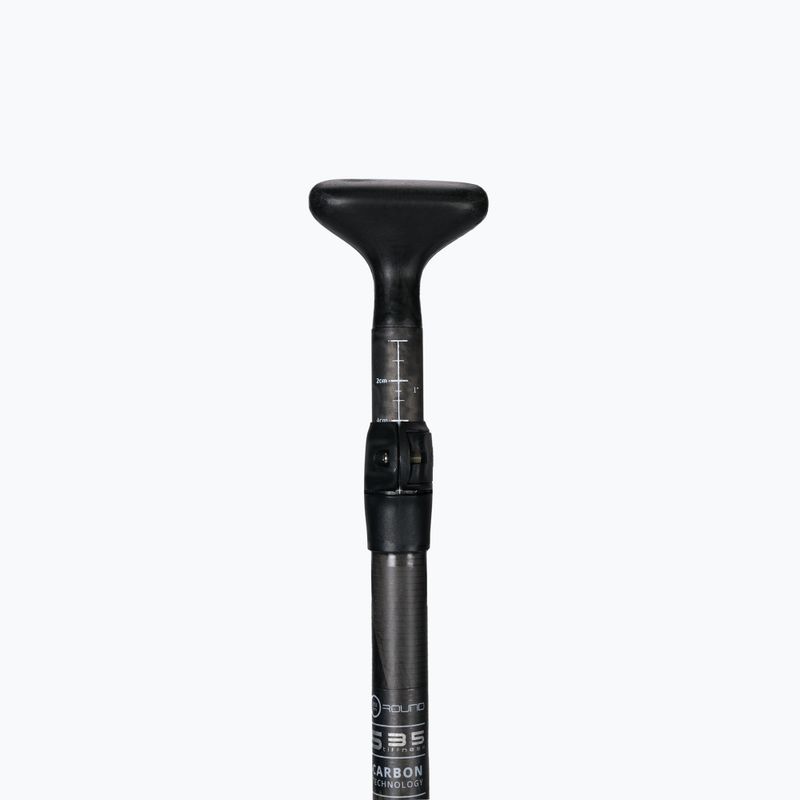 SUP Paddel 3-teilig STARBOARD Lima Tufskin 29mm Carbon schwarz und weiß S35 3