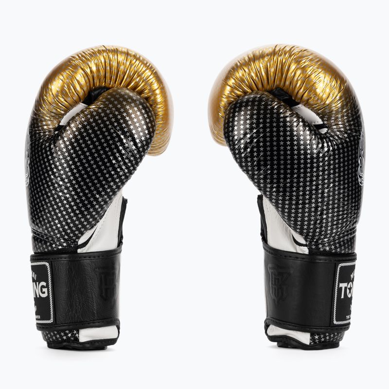 Top King Muay Thai Super Star Air goldene Boxhandschuhe 3