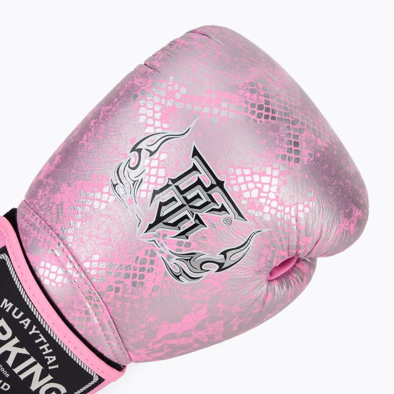 Boxhandschuhe Top King Muay Thai Super Star „Air” rosa TKBGSS 5