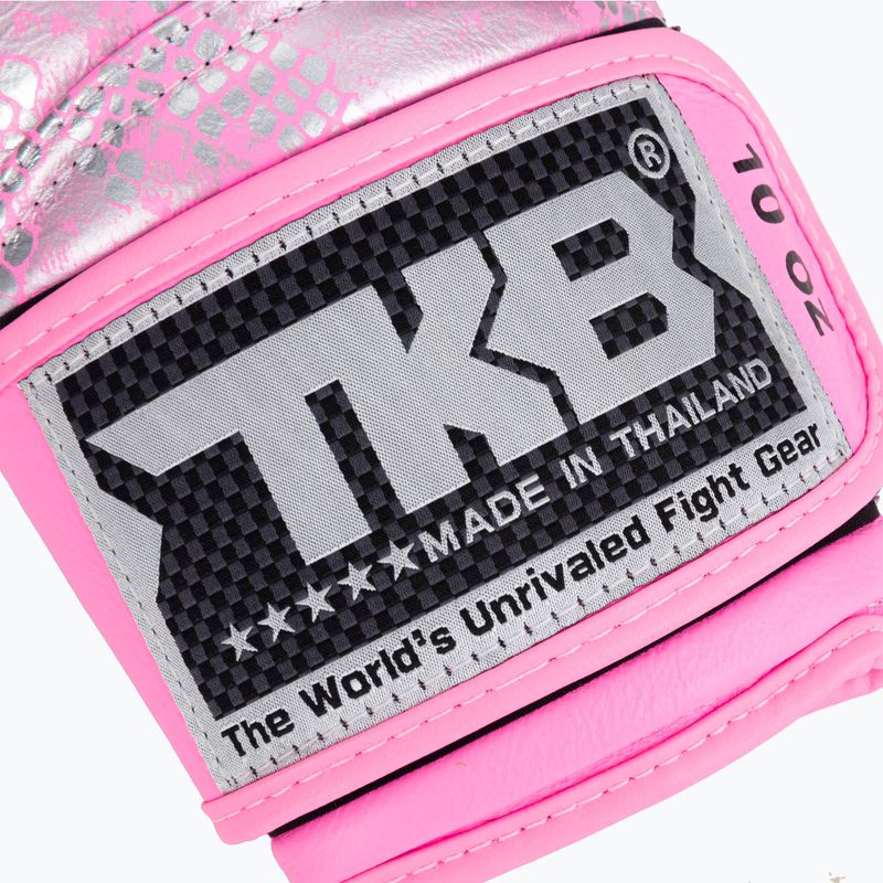 Boxhandschuhe Top King Muay Thai Super Star „Air” rosa TKBGSS 6