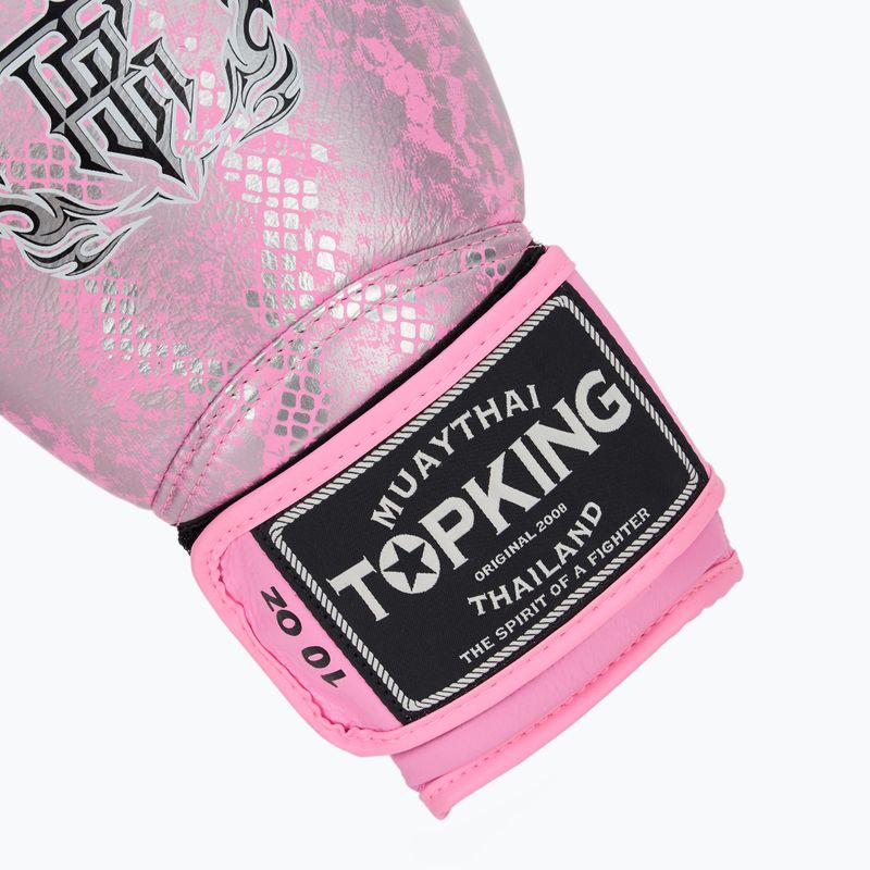 Boxhandschuhe Top King Muay Thai Super Star „Air” rosa TKBGSS 6
