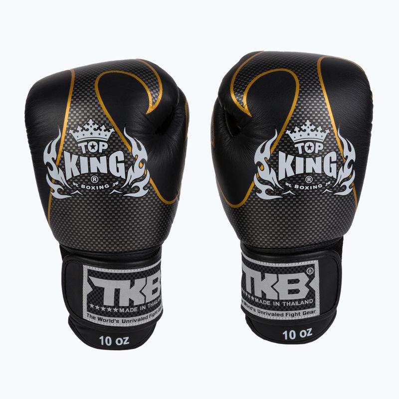 Boxhandschuhe Top King Muay Thai Empower schwarz TKBGEM