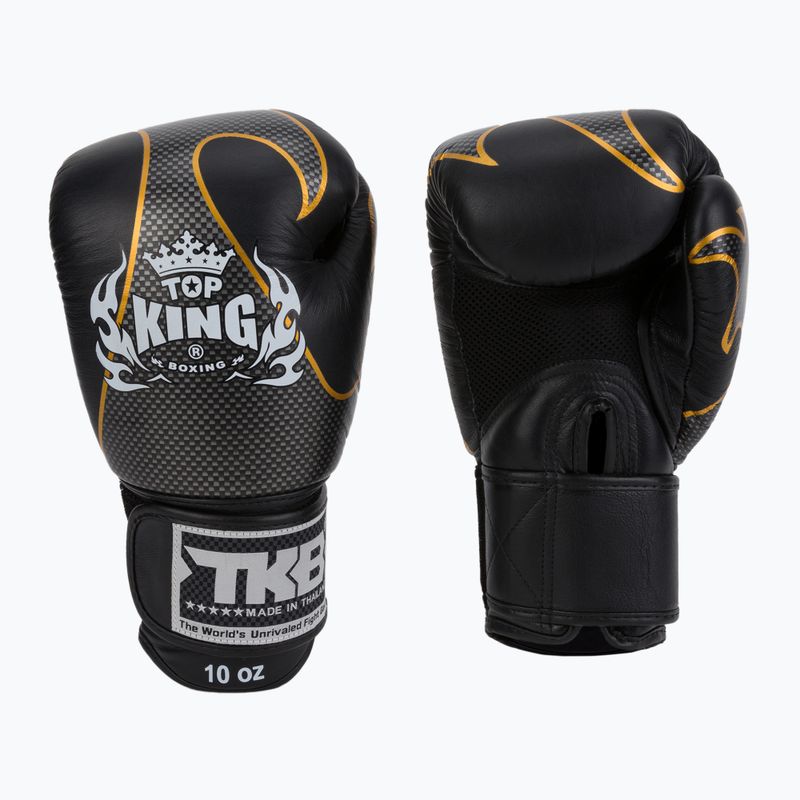 Boxhandschuhe Top King Muay Thai Empower schwarz TKBGEM 3