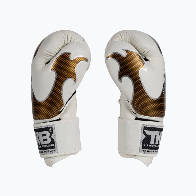 Top King Muay Thai Empower weiße Boxhandschuhe TKBGEM-01A-WH 4
